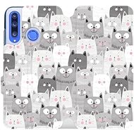 Flip case for Honor 20 Lite - M099P Cats - Phone Cover