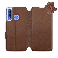 Flip case for Honor 20 Lite - Brown - Leather - Brown Leather - Phone Cover