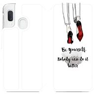 Flip case for Samsung Galaxy A20e - M046P Be yourself - Phone Cover