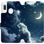 Flip case for Samsung Galaxy A20e - V145P Night sky with moon - Phone Cover