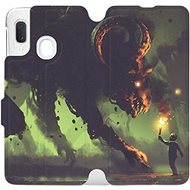 Flip case for Samsung Galaxy A20e - VA08P Monster and boy with a torch - Phone Cover