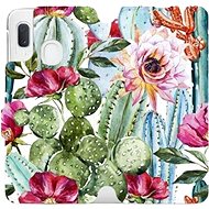 Flip case for Samsung Galaxy A20e - MG09S Cacti and flowers - Phone Cover