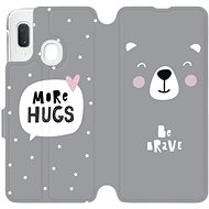 Flip case for Samsung Galaxy A20e - MH06P Be brave - more hugs - Phone Cover