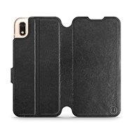 Flip case for Huawei Y5 2019 in Black&Gray with grey interior - Phone Cover
