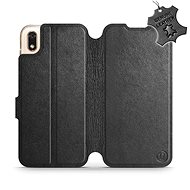 Flip mobile phone case Huawei Y5 2019 - Black - Leather - Black Leather - Phone Cover