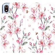 Flip case for Xiaomi Redmi 7A - M124S Pink flowers - Phone Cover
