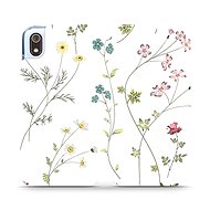 Flip case for Xiaomi Redmi 7A - MD03S Thin plants with flowers - Phone Cover