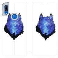 Flip case for mobile Huawei P Smart Z - MF10P Space Wolf - Phone Cover