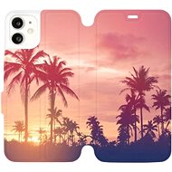 Flip mobile case for Apple iPhone 11 - M134P Palms and pink sky - Phone Cover