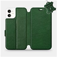 Flip mobile case Apple iPhone 11 - Green - leather - Green Leather - Phone Cover