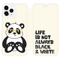 Flip mobile case Apple iPhone 11 Pro - M041S Panda - life is not always black and white - Phone Cover