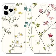 Flip mobile phone case Apple iPhone 11 Pro - MD03S Thin plants with flowers - Phone Cover