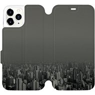 Flip case for Apple iPhone 11 Pro - V063P City in grey - Phone Cover