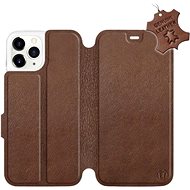 Flip mobile case Apple iPhone 11 Pro - Brown - Leather - Brown Leather - Phone Cover