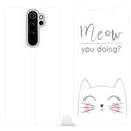 Flip case for Xiaomi Redmi Note 8 Pro - M098P Meow you doing? - Phone Cover