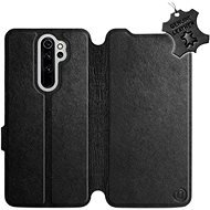 Flip case for Xiaomi Redmi Note 8 Pro - Black - Black Leather - Phone Cover