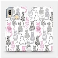Flip mobile phone case Huawei P20 Lite - MX01S Cat's back - Phone Cover