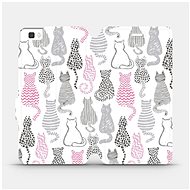 Flip mobile phone case Huawei P8 Lite - MX01S Cat's back - Phone Cover
