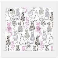 Flip mobile phone case Huawei P9 Lite - MX01S Cat's back - Phone Cover