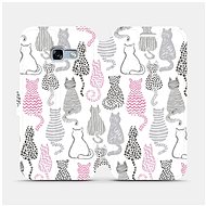 Flip case for Samsung Galaxy A3 2017 - MX01S Cat's back - Phone Cover