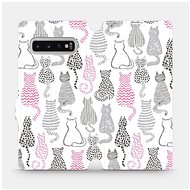 Flip case for Samsung Galaxy S10 Plus - MX01S Cat's back - Phone Cover