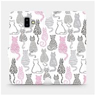 Flip case for Samsung Galaxy J6 Plus 2018 - MX01S Cat's Backs - Phone Cover