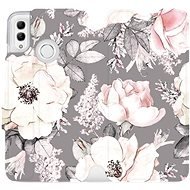 Flip case for Honor 10 Lite - MX06S Flowers on grey background - Phone Cover