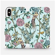 Flip mobile phone case Apple iPhone X - MX07S Birds in thorns - Phone Cover