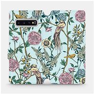 Flip case for Samsung Galaxy S10 Plus - MX07S Birds in the thorns - Phone Cover