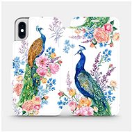Flip case for Apple iPhone XS - MX08S Peacocks - Phone Cover