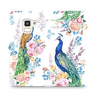 Flip case for Samsung Galaxy J6 2018 - MX08S Peacocks - Phone Cover