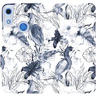 Flip case for Honor 8A - MX09S Blue Flowers - Phone Cover
