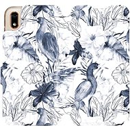 Flip case for Honor 8S - MX09S Blue Flowers - Phone Cover