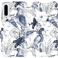 Flip case for Xiaomi Mi A3 - MX09S Blue flowers - Phone Cover