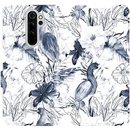 Flip case for Xiaomi Redmi Note 8 Pro - MX09S Blue Flowers - Phone Cover