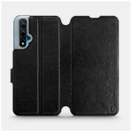 Flip case for Huawei Nova 5T in Black&Gray with grey interior - Phone Cover