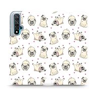 Flip case for mobile phone Huawei Nova 5T - M097P Pugs - Phone Cover