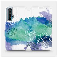Flip case for mobile phone Huawei Nova 5T - MG11S Water flowers - Phone Cover