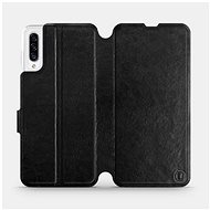 Flip case for Samsung Galaxy A30s in Black&Gray with grey interior - Phone Cover