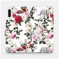 Flip case for Samsung Galaxy A30s - MD01S Rose on white - Phone Cover