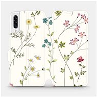 Flip case for Samsung Galaxy A30s - MD03S Thin plants with flowers - Phone Cover