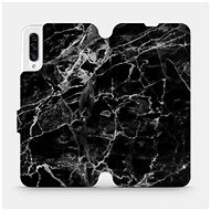 Flip case for Samsung Galaxy A30s - V056P Black marble - Phone Cover