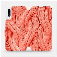 Flip case for Samsung Galaxy A30s - MK02S Orange sweater pattern - Phone Cover