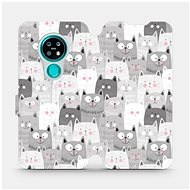 Flip mobile phone case Nokia 7.2 - M099P Cats - Phone Cover