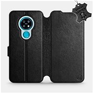 Flip mobile phone case Nokia 7.2 - Black - leather - Black Leather - Phone Cover