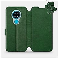 Flip mobile phone case Nokia 7.2 - Green - leather - Green Leather - Phone Cover