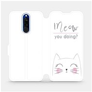 Flip case for Xiaomi Redmi 8 - M098P Meow you doing? - Phone Cover