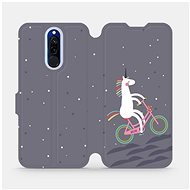 Flip case for Xiaomi Redmi 8 - V024P Unicorn on a bike - Phone Cover