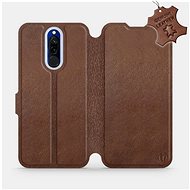 Flip case for Xiaomi Redmi 8 - Brown - Leather - Brown Leather - Phone Cover