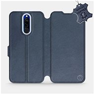 Flip case for Xiaomi Redmi 8 - Blue - leather - Blue Leather - Phone Cover